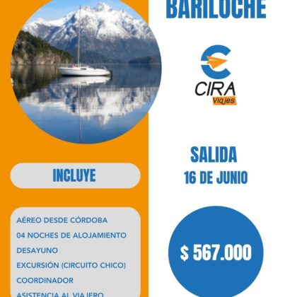 BARILOCHE CON AÉREO