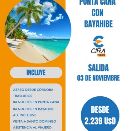 PUNTA CANA CON BAYAHIBE